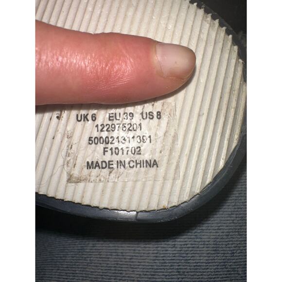 ASOS CLEAR JELLY FLATFORM PLATFORM ADJUSTABLE BUCKLE SANDALS 8 - Picture 10 of 10